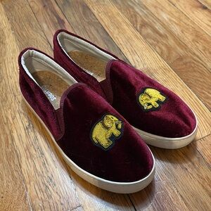 Red velvet soludos sneakers